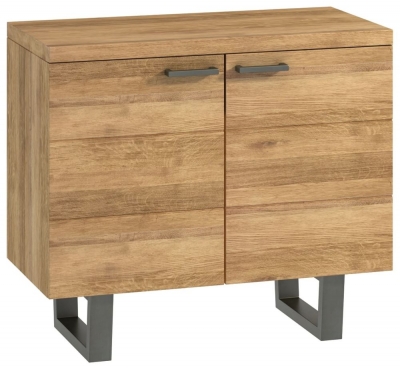 Fusion 2 Door Sideboard - Comes in Oak and Stone Effect Options