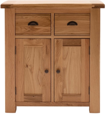 Product photograph of Vida Living Breeze Oak Small Sideboard from Choice Furniture Superstore