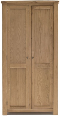 Product photograph of Vida Living Breeze Oak 2 Door Wardrobe from Choice Furniture Superstore