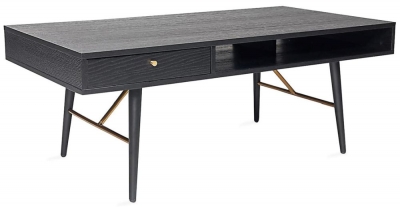 Product photograph of Vida Living Barcelona Black Coffee Table from Choice Furniture Superstore