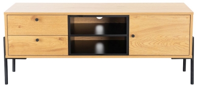 Product photograph of Vida Living Madrid 1 Door 2 Drawer Large Tv Unit from Choice Furniture Superstore