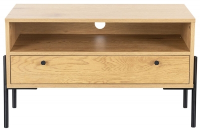 Product photograph of Vida Living Madrid 1 Drawer Tv Unit from Choice Furniture Superstore