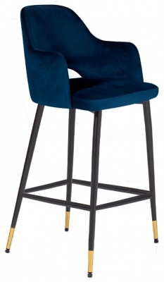 Product photograph of Vida Living Brianna Barstool Sold In Pairs from Choice Furniture Superstore