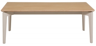 Product photograph of Vida Living Marlow Cashmere Oak Coffee Table from Choice Furniture Superstore