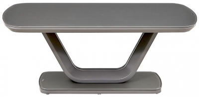 Product photograph of Vida Living Lazzaro Graphite Grey Matt Coffee Table from Choice Furniture Superstore