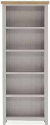 Image of Vida Living Ferndale Grey Painted Large Bookcase