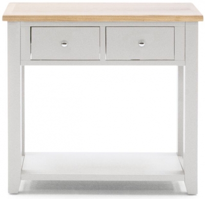 Product photograph of Vida Living Ferndale Grey Painted Console Table from Choice Furniture Superstore