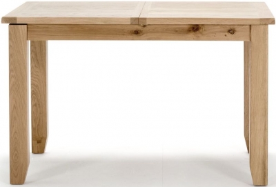 Product photograph of Vida Living Ramore Oak 160cm Fixed Dining Table - 6 Seater from Choice Furniture Superstore