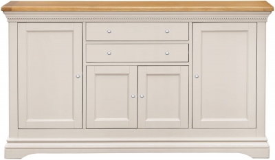 Product photograph of Vida Living Winchester Silver Birch Painted Sideboard from Choice Furniture Superstore