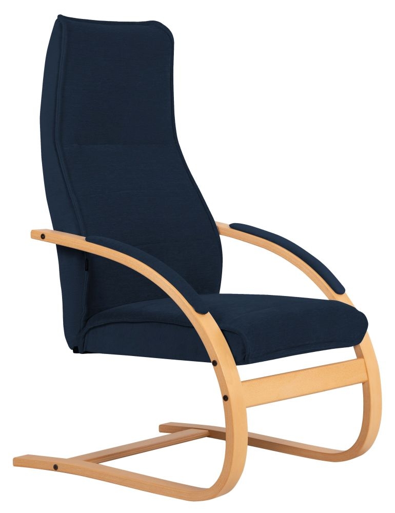 Navy blue deals rocking chair