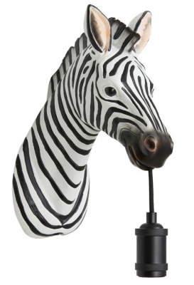 Clearance Zebra Black And White Wall Lamp 16cm X 245cm D548