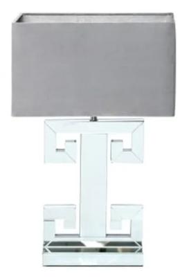 Product photograph of Clearance - Anya Table Lamp With Grey Shade - Fss14834 from Choice Furniture Superstore