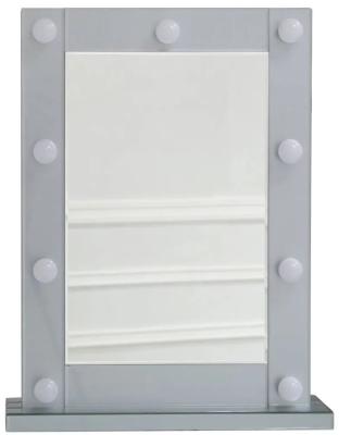 Product photograph of Clearance - Montague Grey Broadway 9 Light Vanity Mirror - Fss14131 from Choice Furniture Superstore