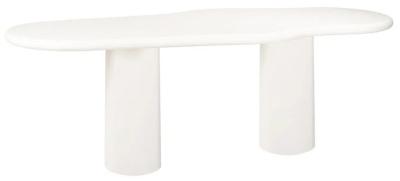 Product photograph of Clearance - Bloomstone White 260cm Dining Table - Fss15214 from Choice Furniture Superstore