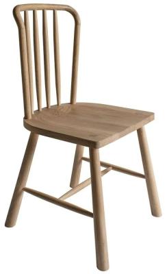 Product photograph of Clearance - Armagh Oak Dining Chair Sold In Pairs - Fss15211 from Choice Furniture Superstore