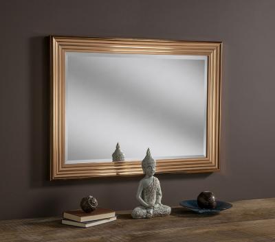 Product photograph of Clearance - Copper Rectangular Wall Mirror - 705 from Choice Furniture Superstore