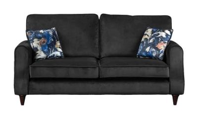 Clearance Sweet Dreams Firenze Granite 3 Seater Fabric Sofa Fss15224