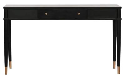 Clearance Black 1 Drawer Console Table Fss15394