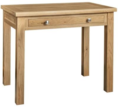 Clearance Appleby Oak Laptop Desk With Storage Fss15573