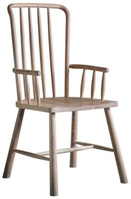 Clearance Set Of 2 Wycombe Oak Carver Dining Chair Fss14929