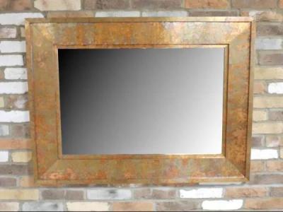 Clearance Copper Mirror W 122cm X H 91cm Fss15686