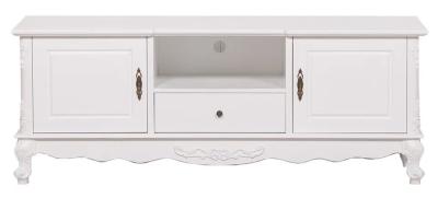 Clearance French Antique White 2 Door Tv Unit Fss15672