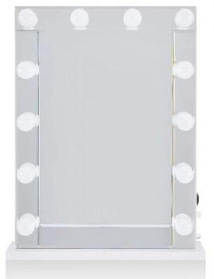 Product photograph of Clearance - Kirtland White Desktop Lighting Mirror - 60cm X 120cm - E614 from Choice Furniture Superstore