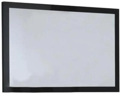 Clearance Ambra Black Italian Wall Mirror Fss15771