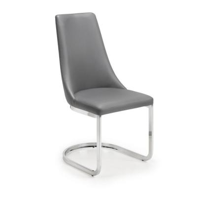 Clearance Set Of 2 Como Grey Cantilever Dining Chair A105