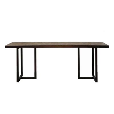 Clearance Parquet Industrial Dining Table A33