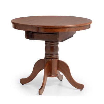 Clearance Canterbury Mahogany 24 Seater Round Extending Dining Table Fss16020