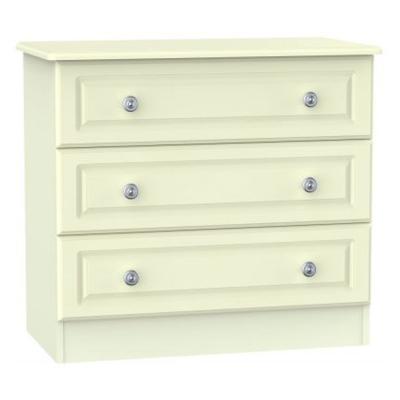 Clearance Pembroke Cream 3 Drawer Small Chest Fss16054