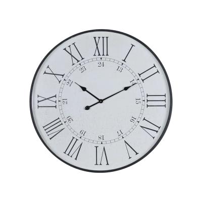 Clearance Large Embossed Station Round Clock A268