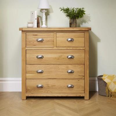 Clearance Woburn Rustic Oak 32 Drawer Chest A278