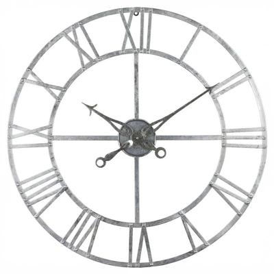 Clearance Silver Foil Skeleton Wall Clock A310