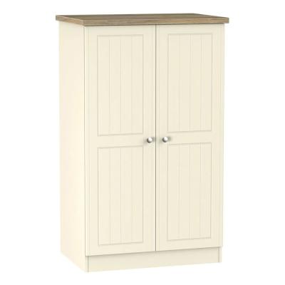 Clearance Vienna Cream 2 Door Midi Wardrobe Fss16256