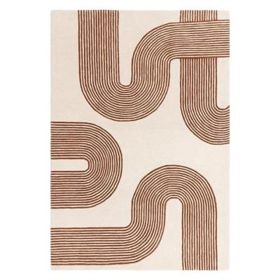 Clearance Asiatic Contemporary Design Matrix Arches 81 Amber Rug Fss16339
