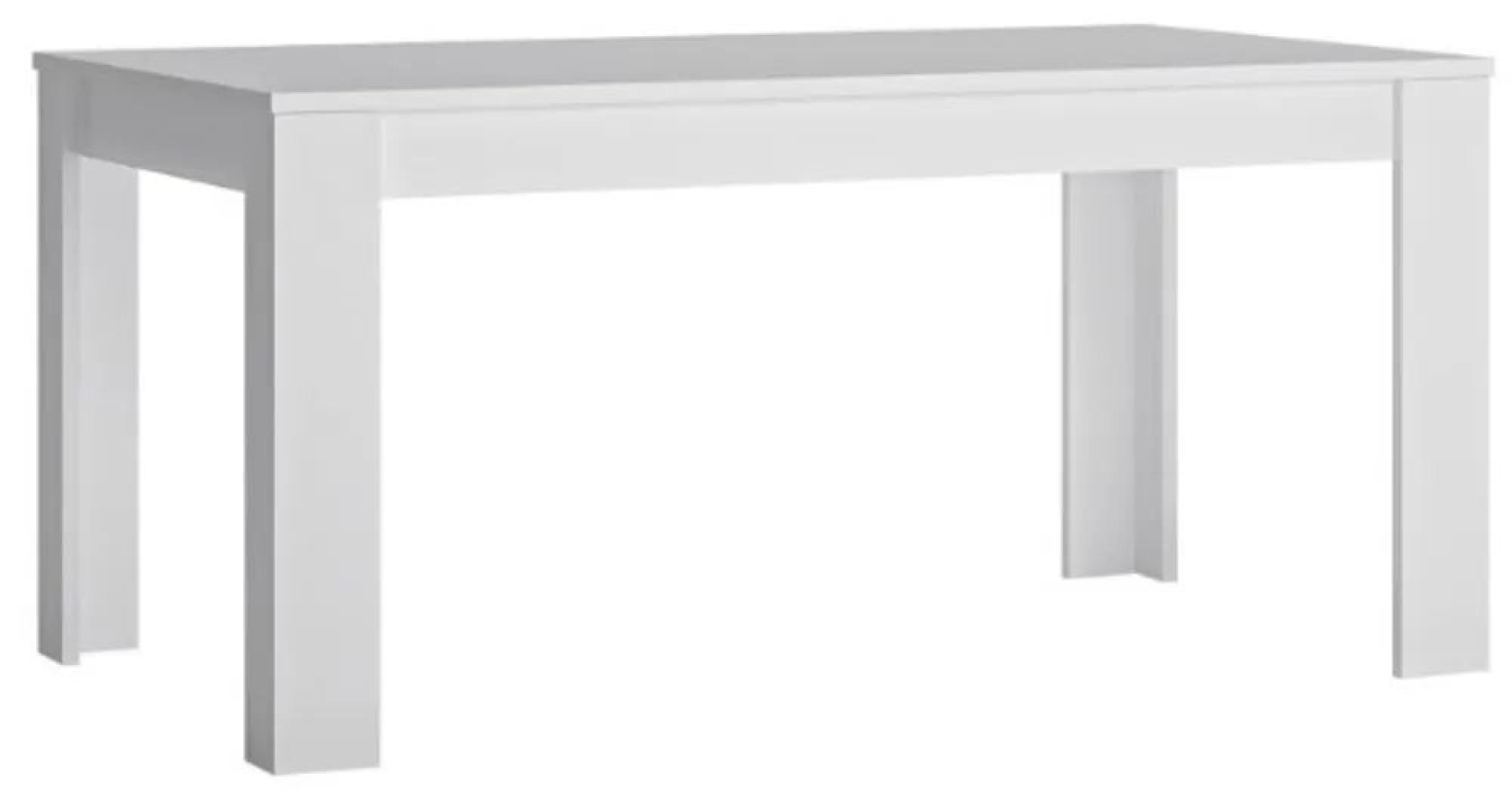Clearance - Lyon White 6-8 Seater Extending Dining Table - FSS15794