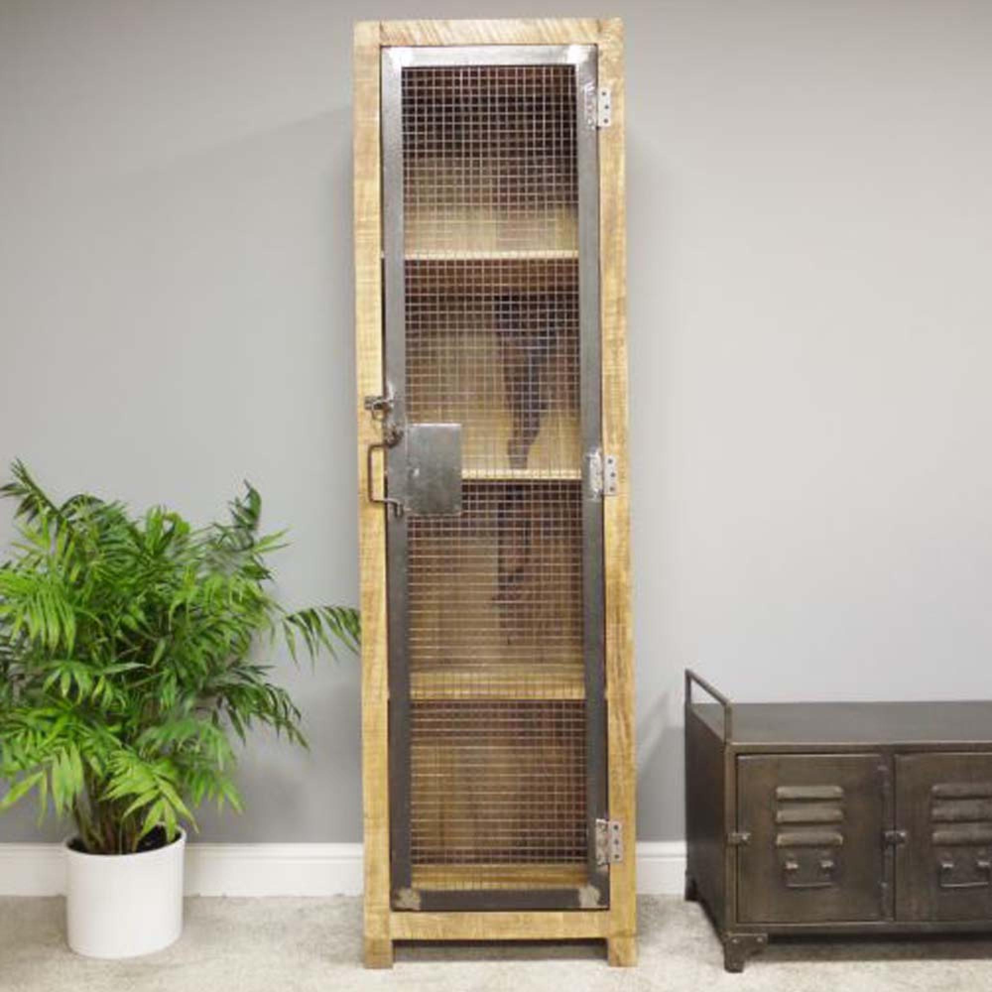 Clearance - Dutch Industrial Tall Cabinet - 5892 - FSS15993