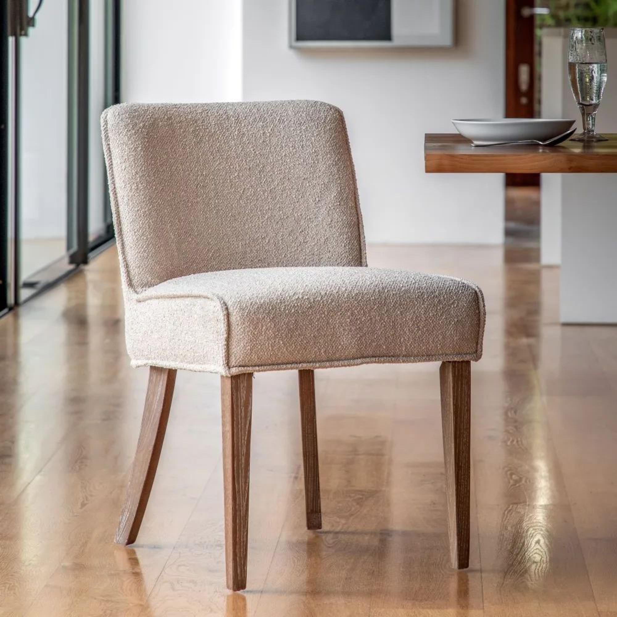 Clearance - 2 x Tarnby Taupe Dining Chair - A247