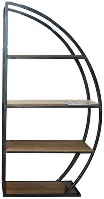 Product photograph of Additions Sail Metal Bookcase from Choice Furniture Superstore