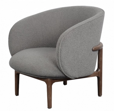 Product photograph of Carlton Additions Grey Fabric Flexture Chair from Choice Furniture Superstore