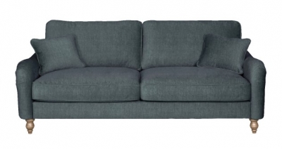 Product photograph of Carlton Connections Soho Pacific Fabric 3 Seater Sofa from Choice Furniture Superstore