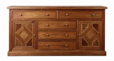 Product photograph of Carlton Manor Welbeck Large Sideboard 81cm With 2 Door 5 Drawer from Choice Furniture Superstore