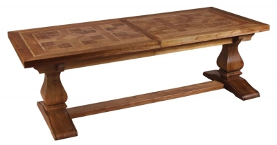 Carlton Welbeck Standard Oak 6 Seater Extending Rectangular Dining Table