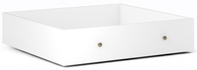 Paris Underbed Storage Drawer For Single Bed in White