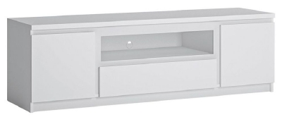 Product photograph of Fribo 2 Door 1 Drawer 166cm Wide Tv Cabinet from Choice Furniture Superstore