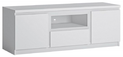 Product photograph of Fribo 2 Door 1 Drawer 136cm Wide Tv Cabinet from Choice Furniture Superstore