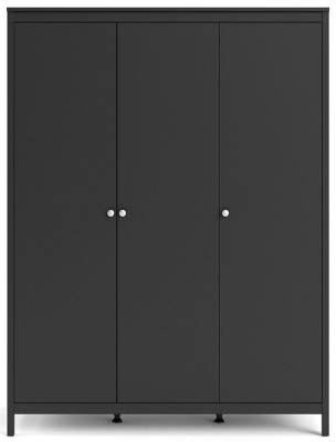 Product photograph of Madrid 3 Door Wardrobe from Choice Furniture Superstore