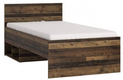 Product photograph of Brooklyn Rustic 3ft Single Bed from Choice Furniture Superstore